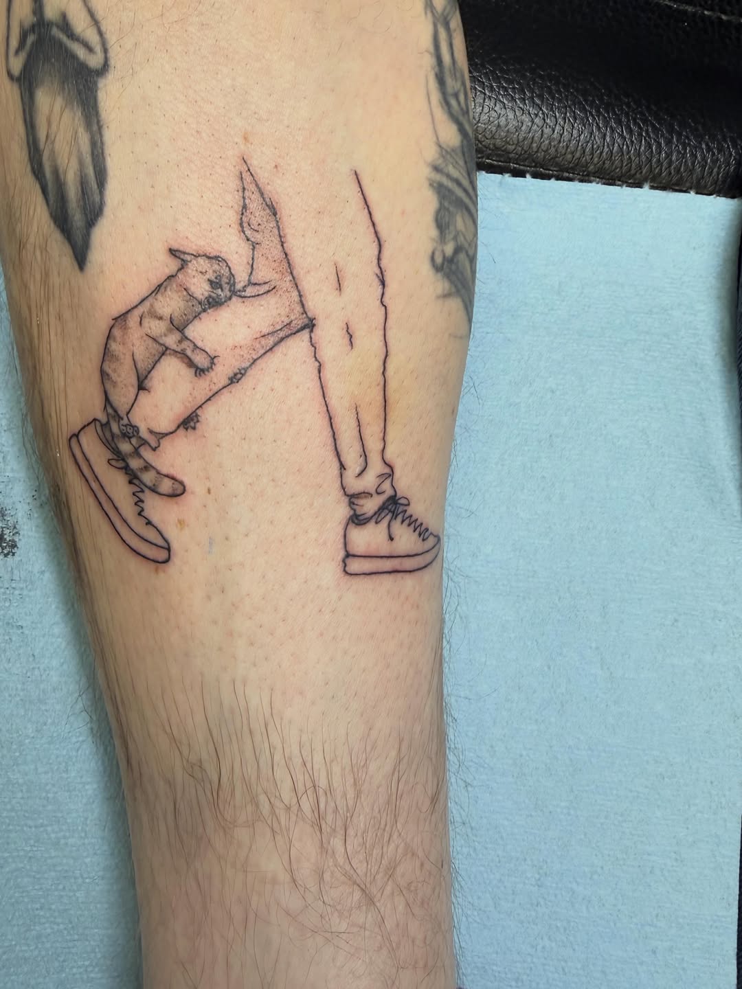 Tattoo by @tattoosbytaytum — illustrative, fine_line
