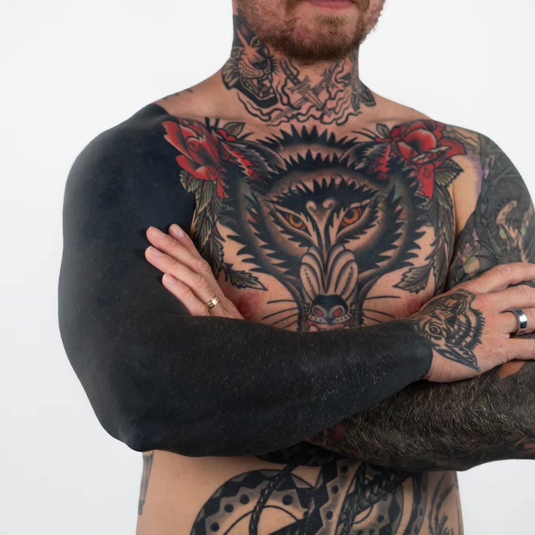 Tattoo by @kevinligabue — american_traditional, blackwork