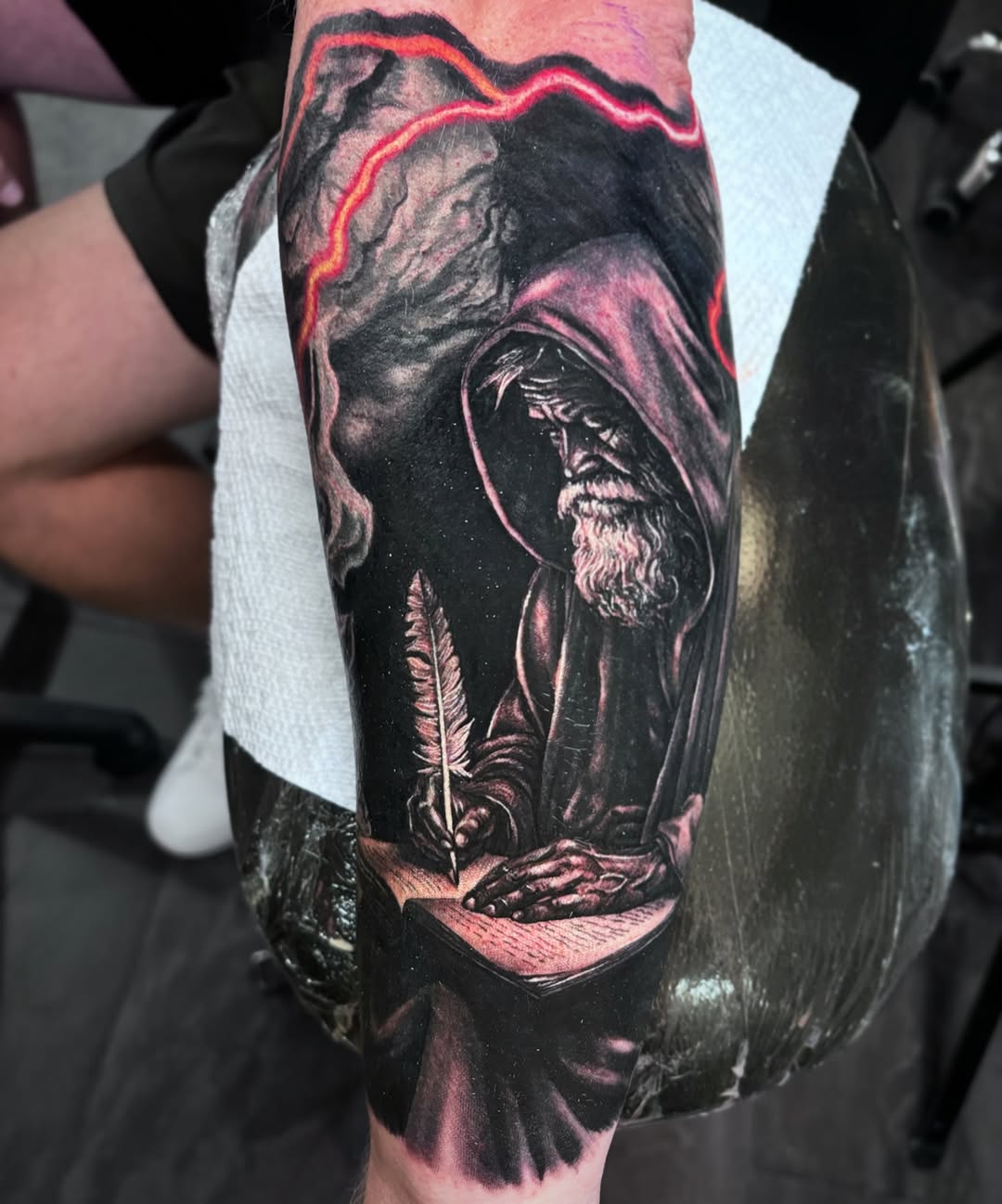 Tattoo by @tattoosbyutah β realism, dark_realism