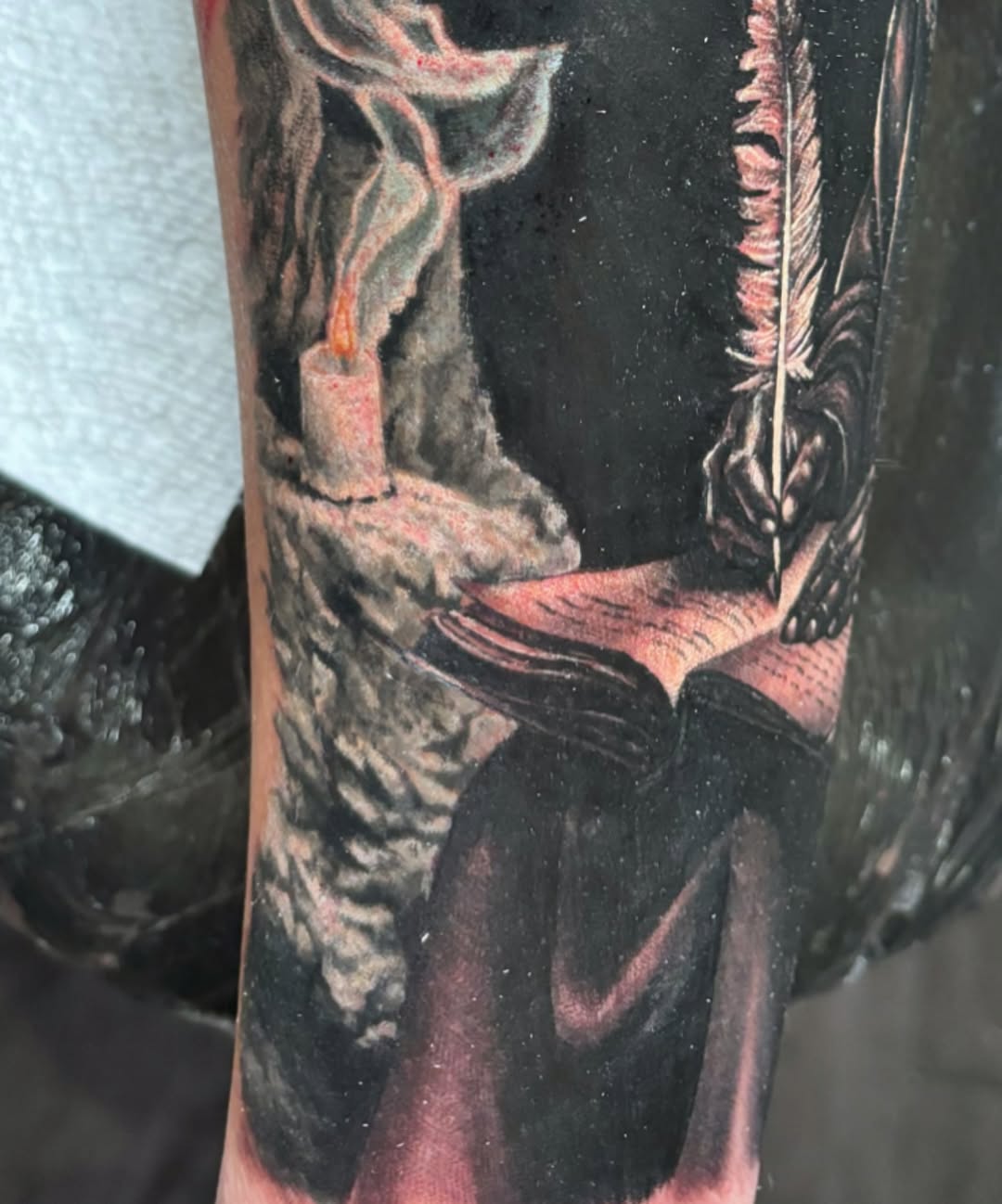 Tattoo by @tattoosbyutah β realism, dark_realism