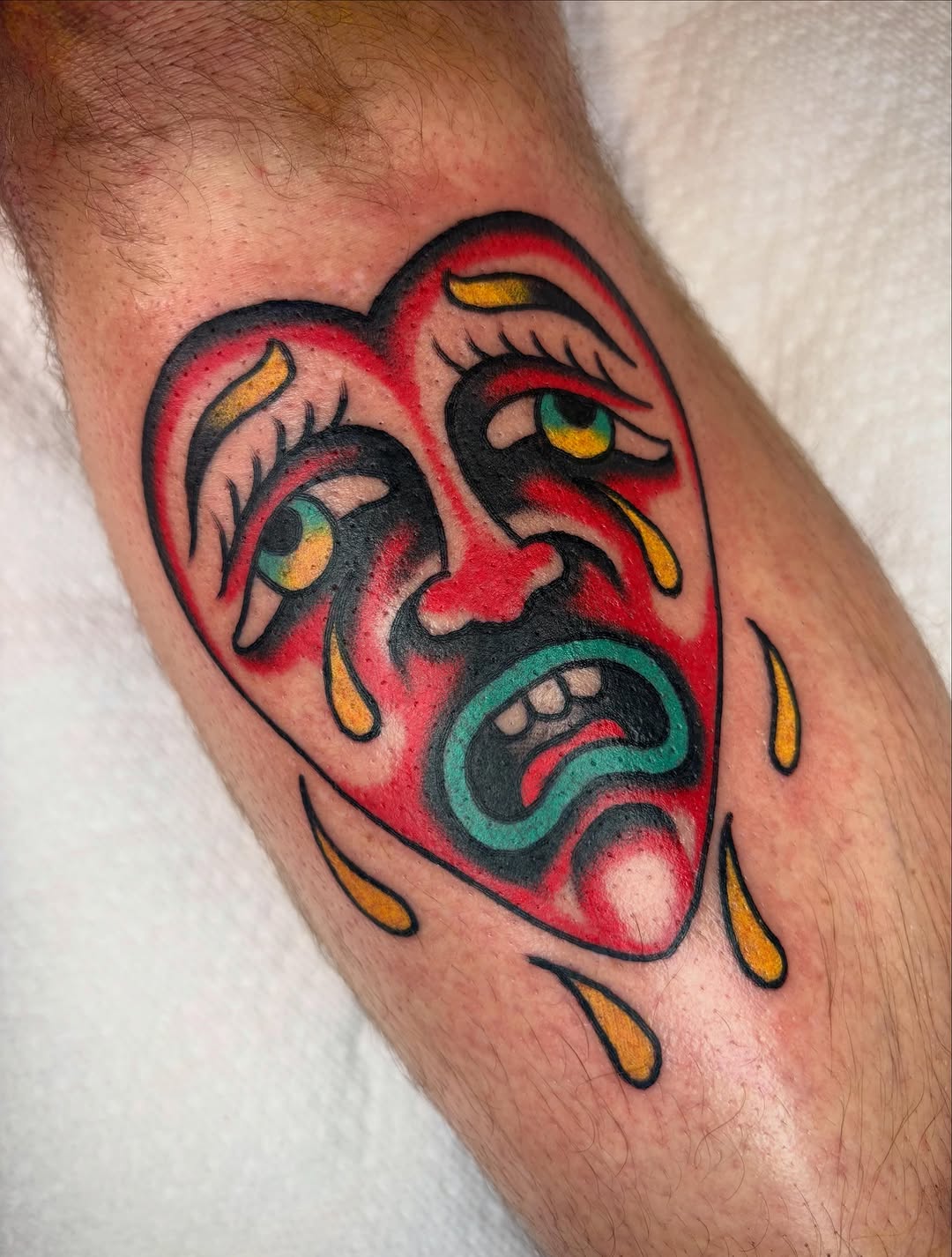Tattoo by @alexsublett_tattoo โ american_traditional, illustrative