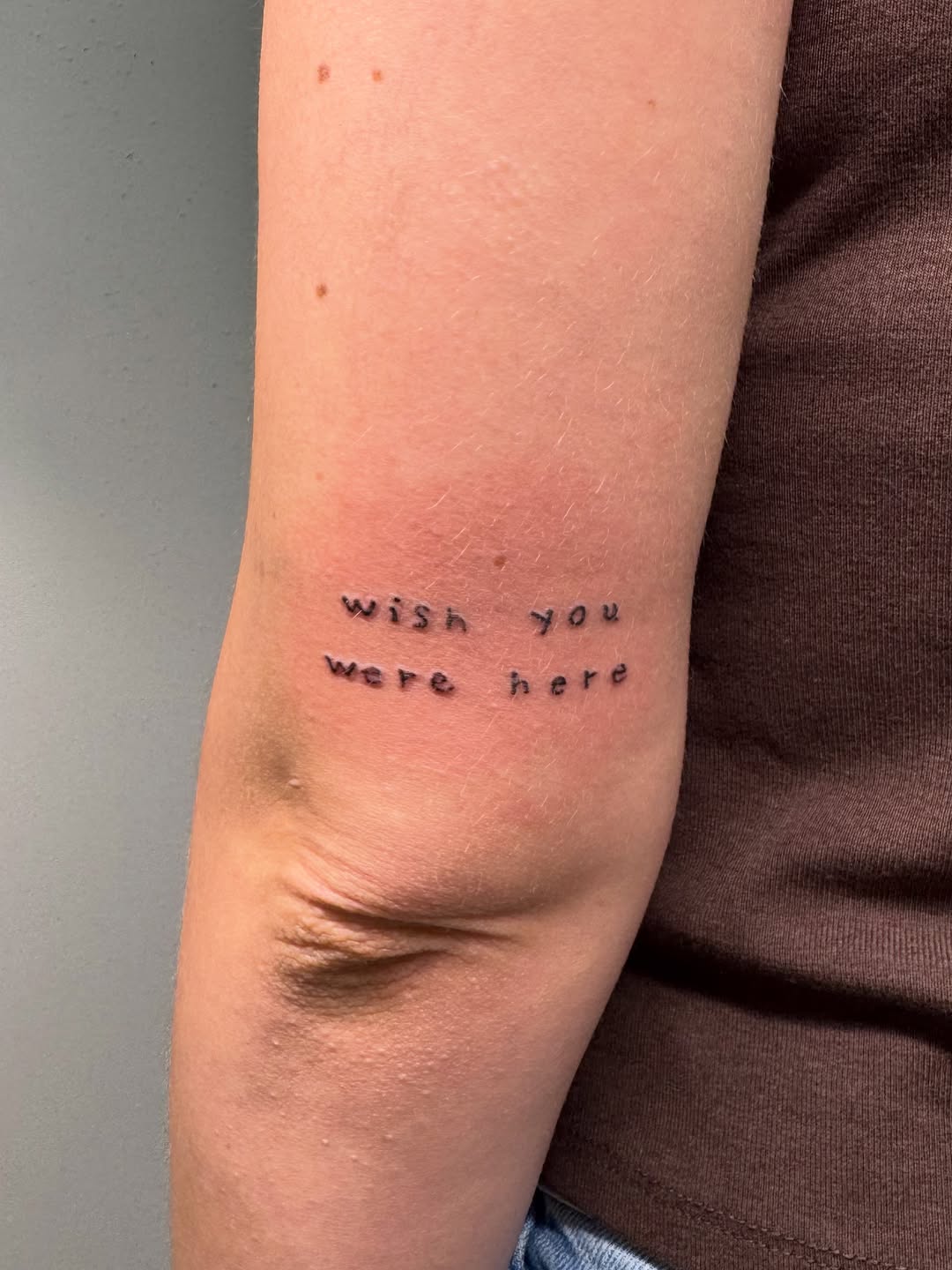 Tattoo by @inkbynicolee — fine_line, lettering_script