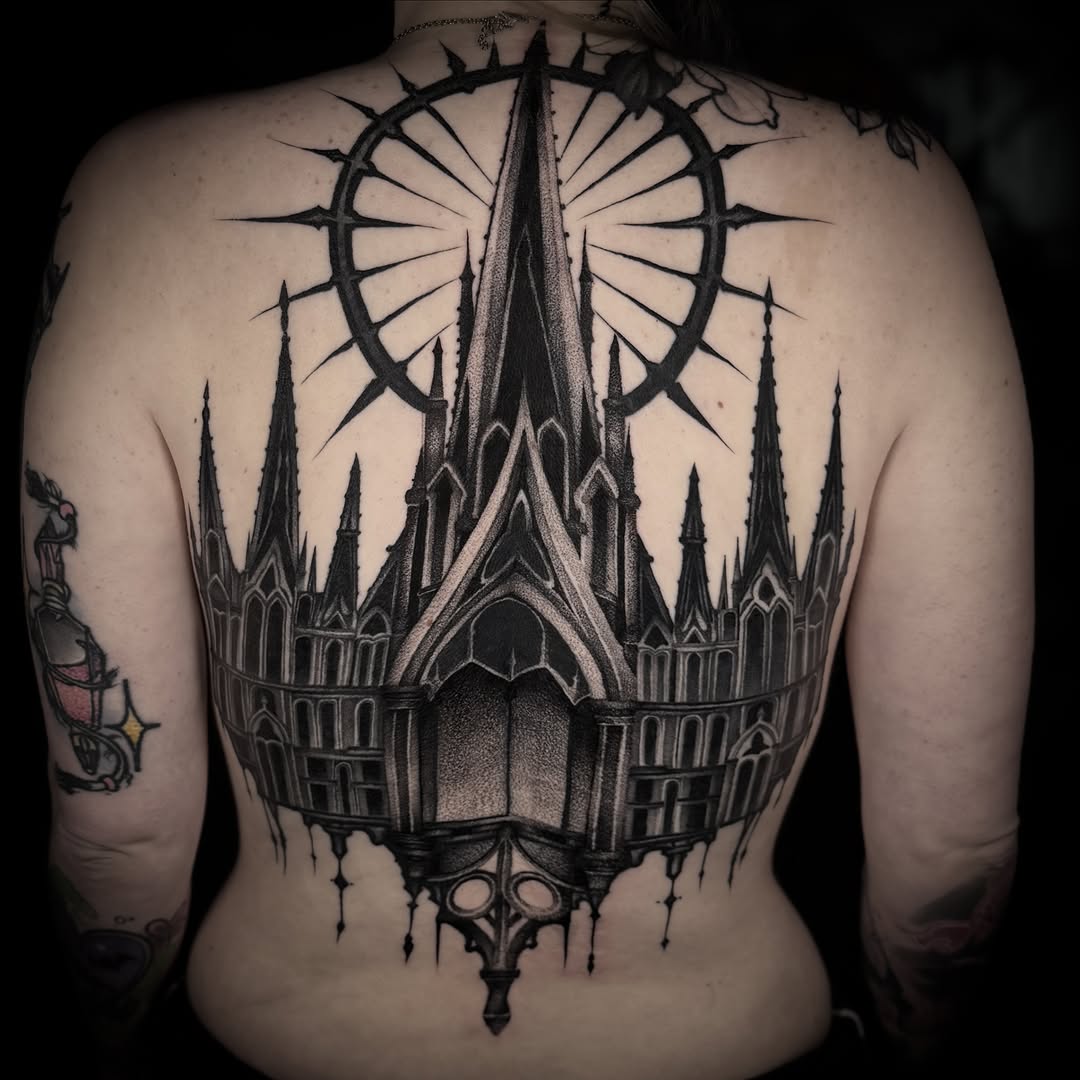 Tattoo by @borisbianchi — blackwork, dark_realism