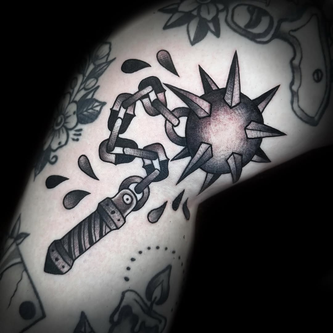Tattoo by @kelseamccree — american_traditional, illustrative