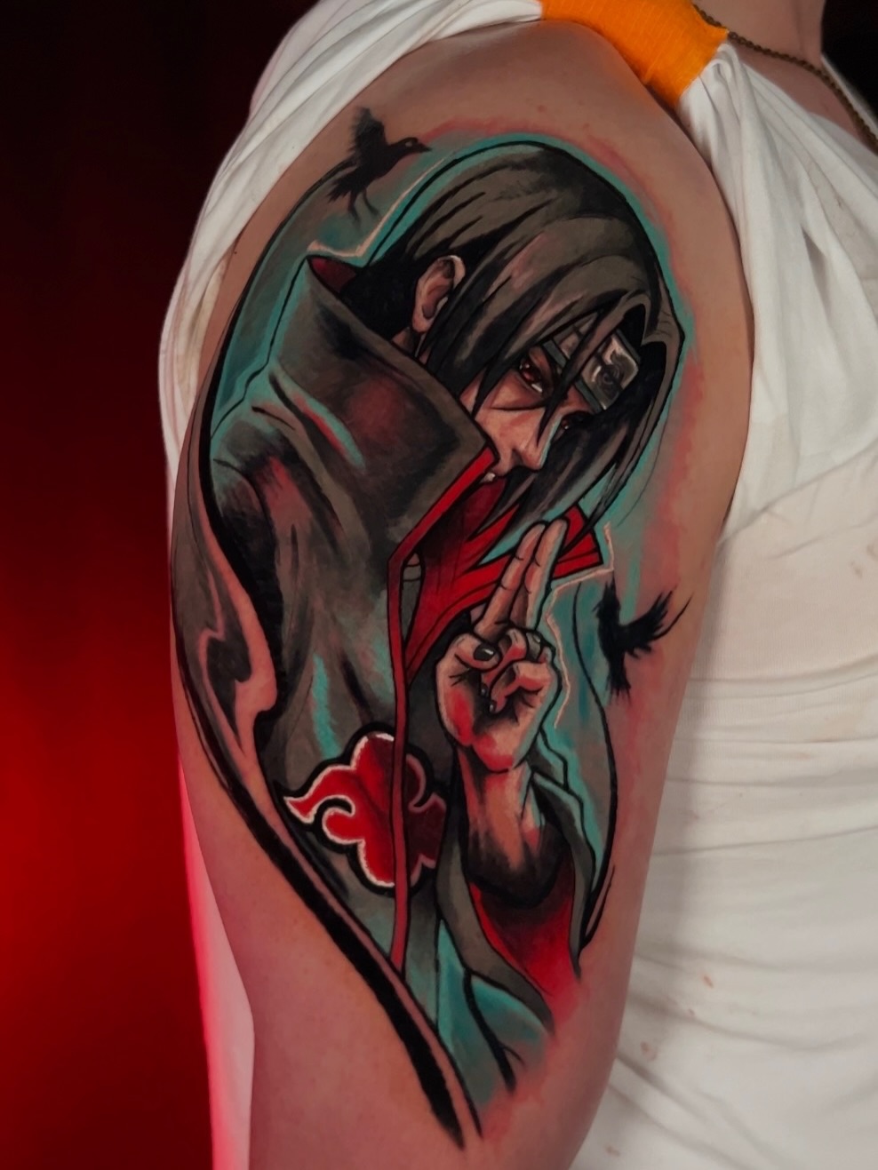 Tattoo by @snakesanddaggers โ anime, trash_polka