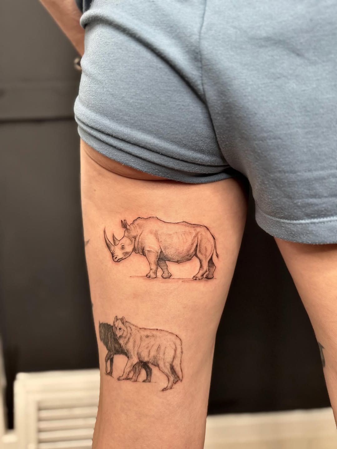 Tattoo by @mbauertattoo — realism, black_and_grey