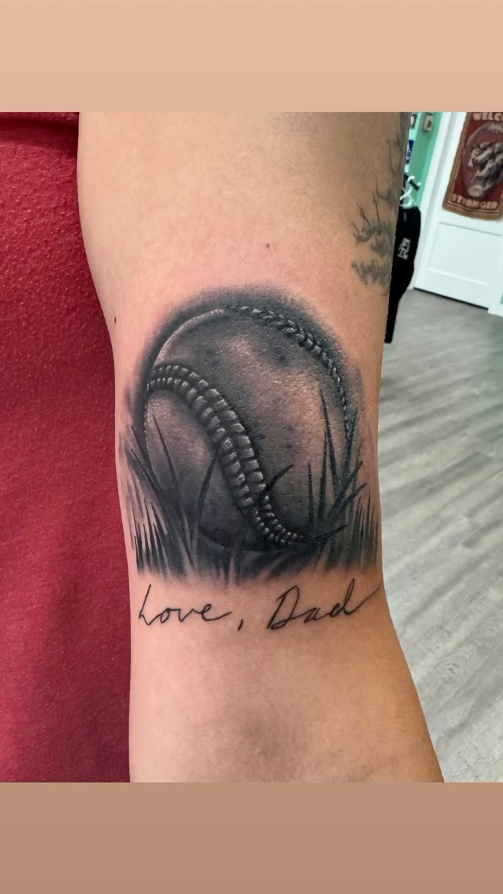 Tattoo by @kinghell73 — realism, black_and_grey