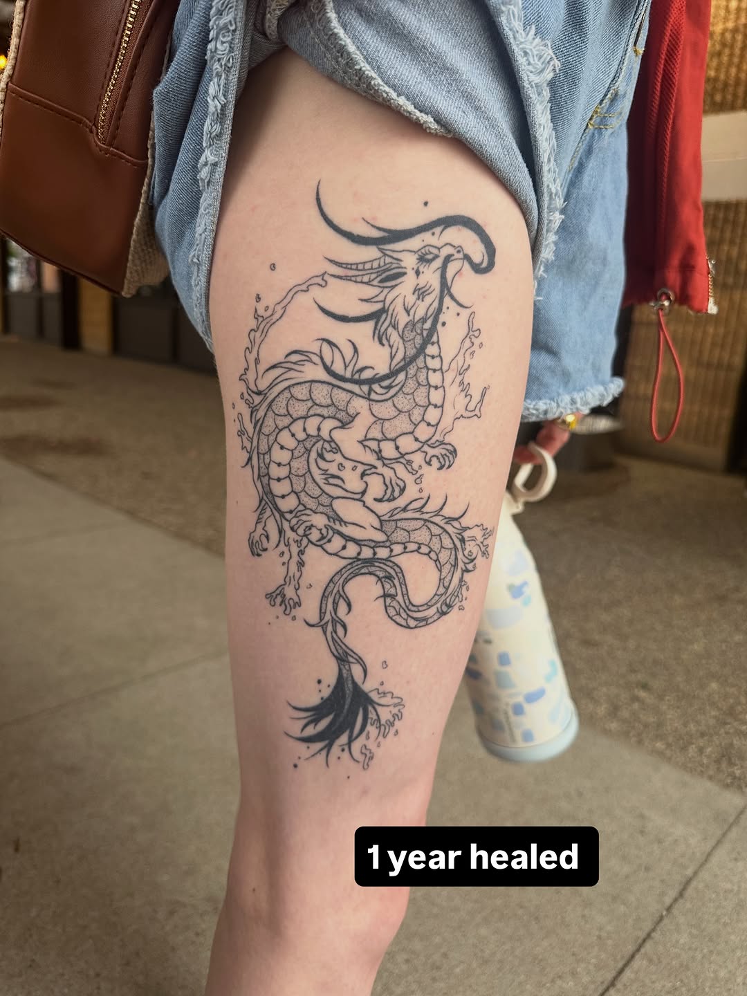 Tattoo by @line_ink — black_and_grey