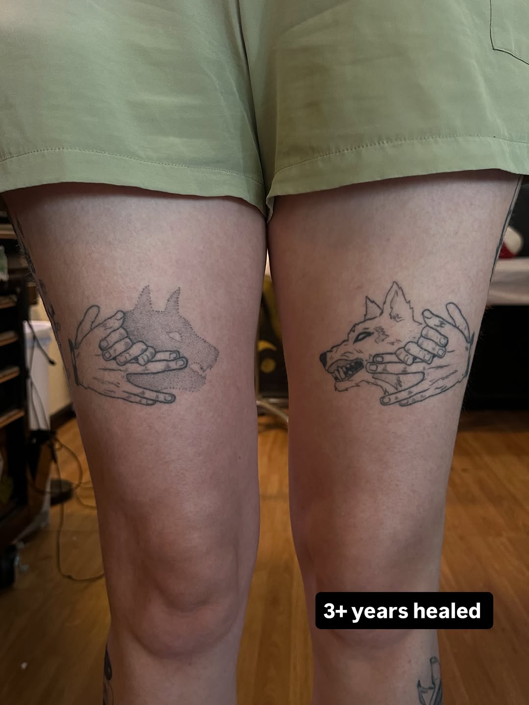 Tattoo by @line_ink — black_and_grey