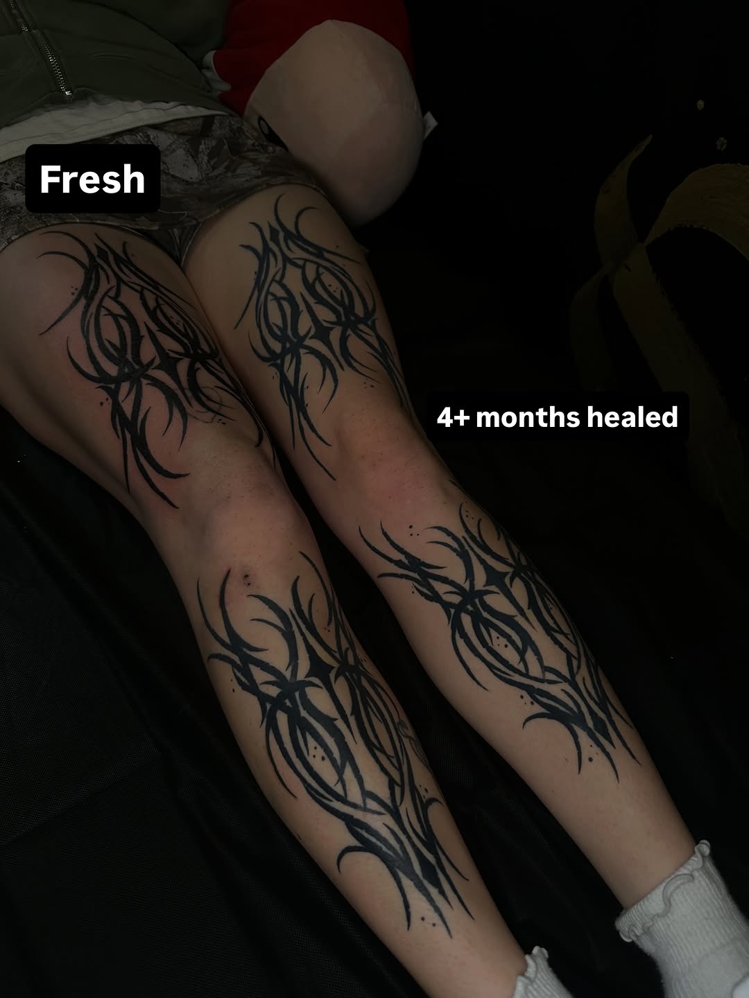 Tattoo by @line_ink — blackwork