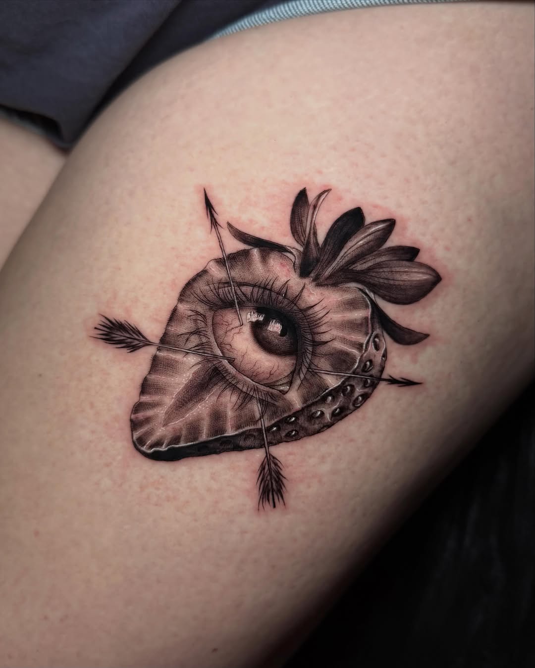 Tattoo by @lyssa_jtattoo — black_and_grey, realism