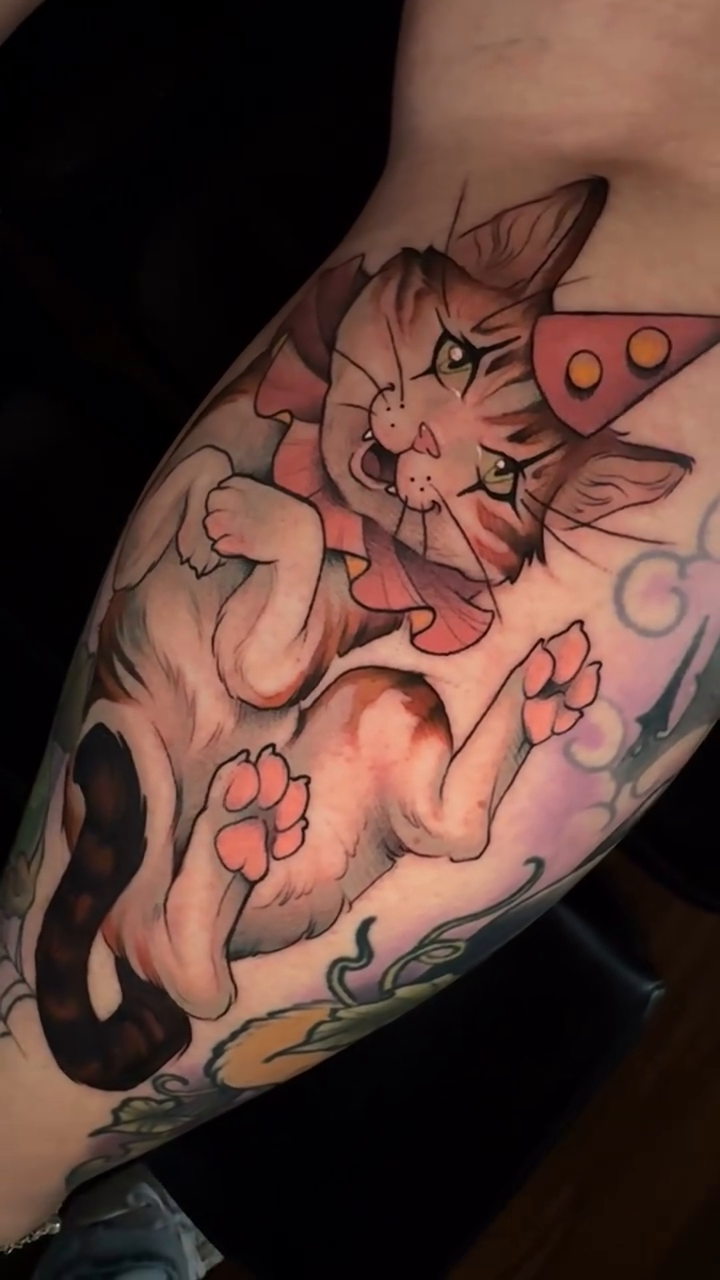 Tattoo by @fredbrowntattoos — new_school