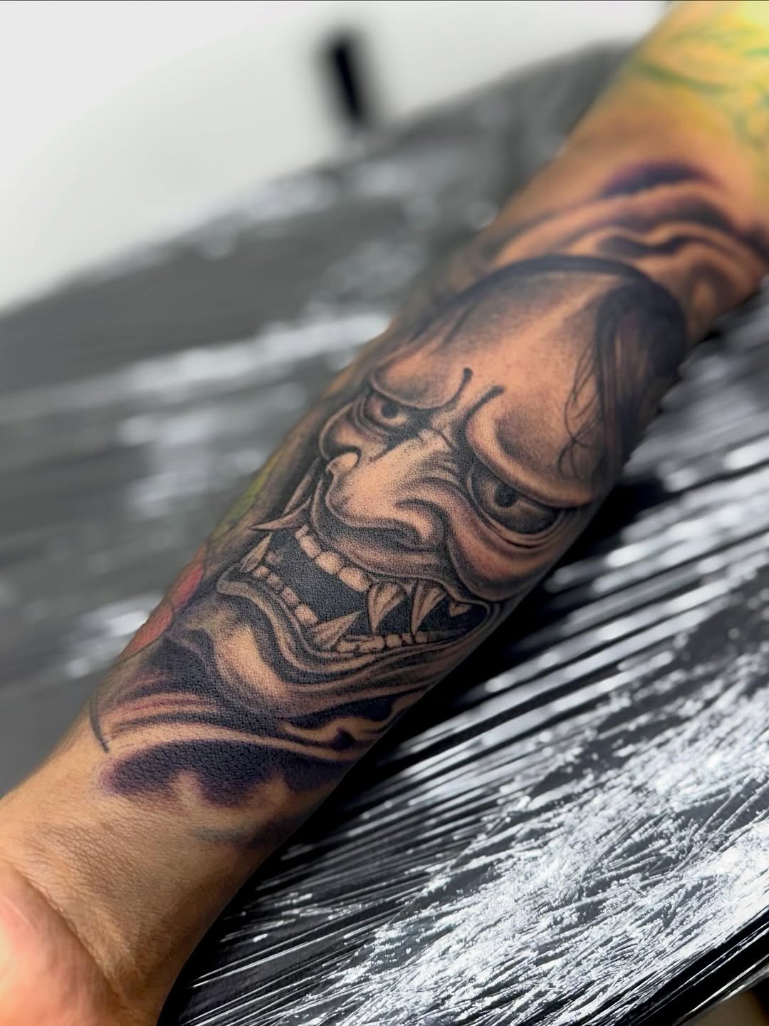 Tattoo by @ziptattoo β black_and_grey, japanese_irezumi