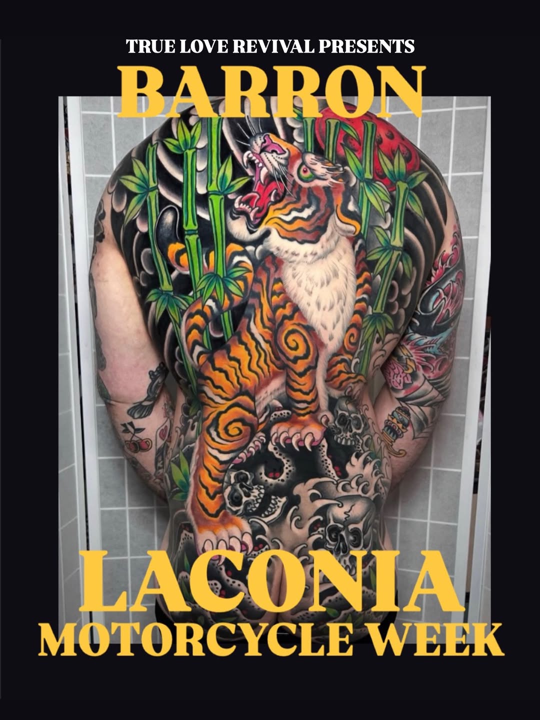 Tattoo by @tattoosbybarron — japanese_irezumi, black_and_grey