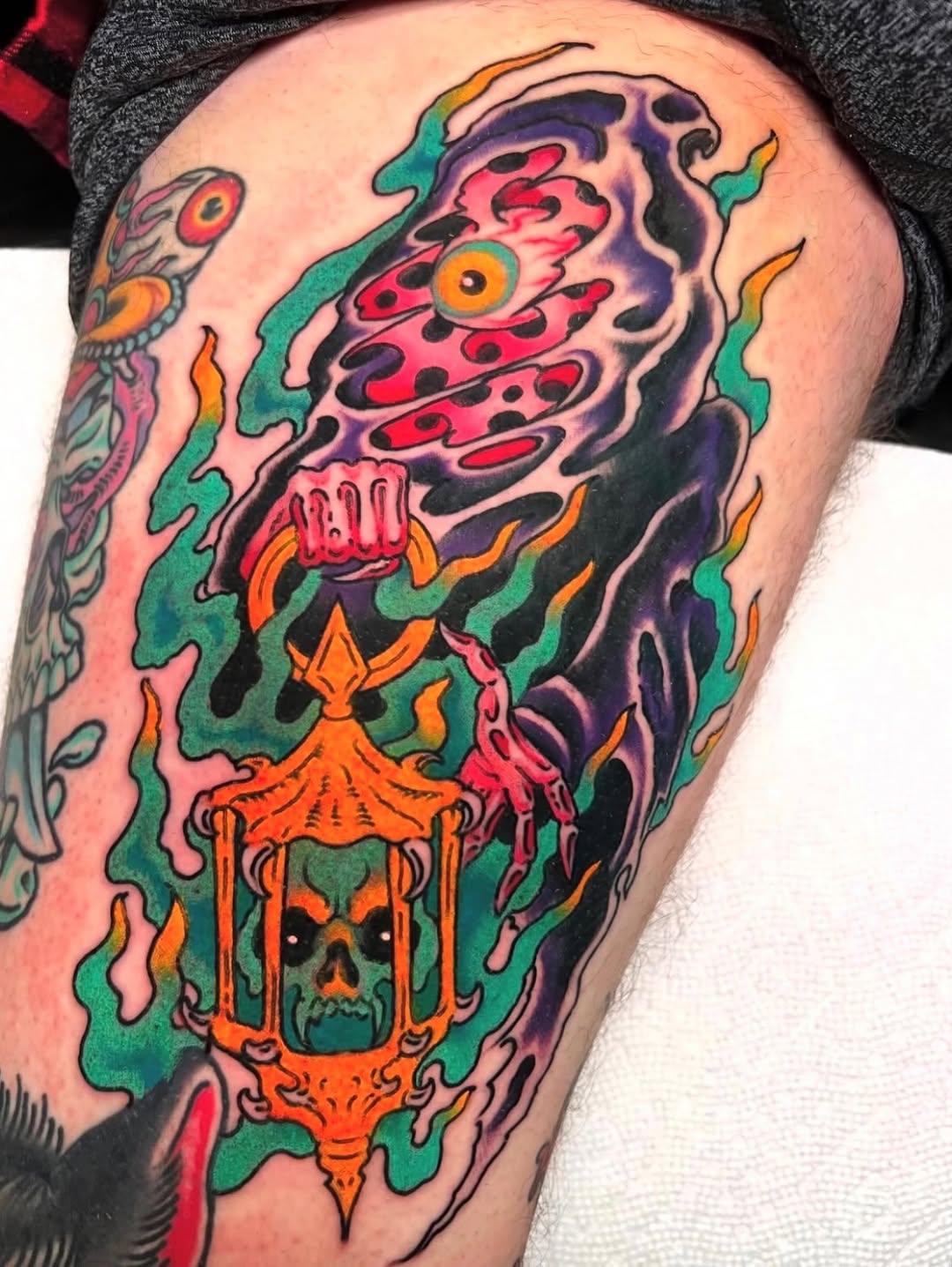 Tattoo by @tattoosbybarron — new_school, dark_realism