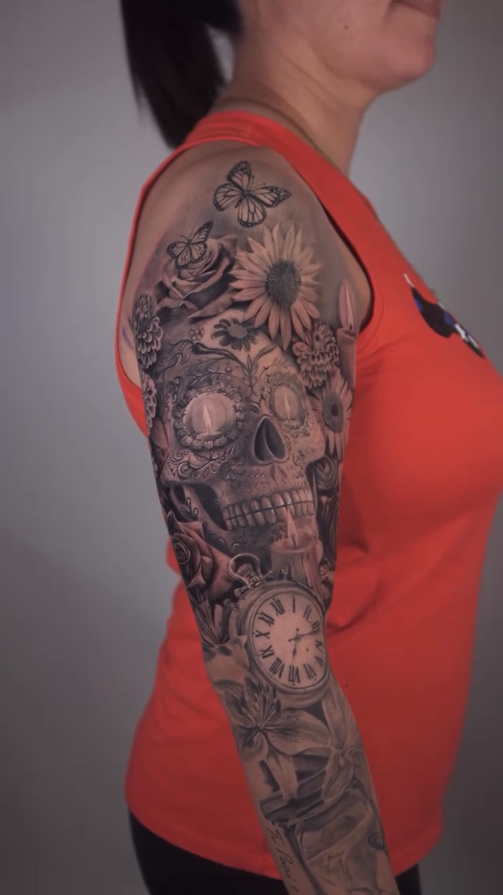 Tattoo by @davier_del_castillo โ realism, black_and_grey
