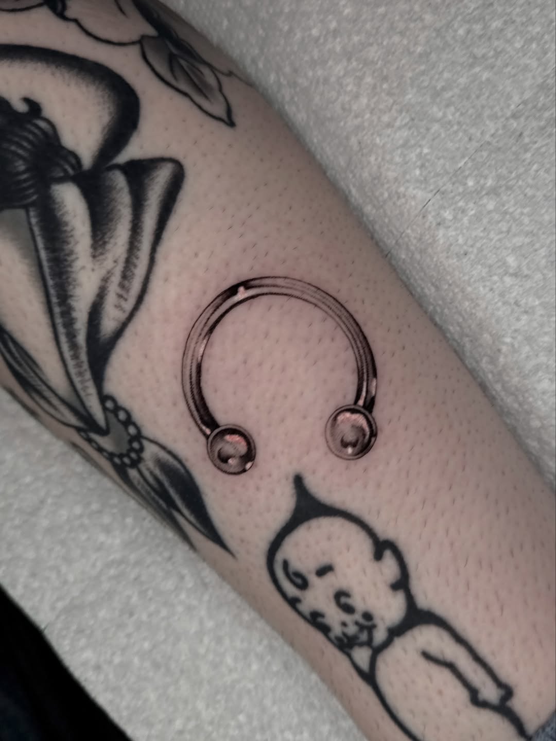 Tattoo by @ink.weesel โ illustrative, black_and_grey