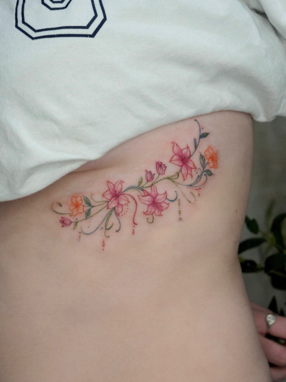 Tattoo by @aya_art.ink β fine_line, watercolor