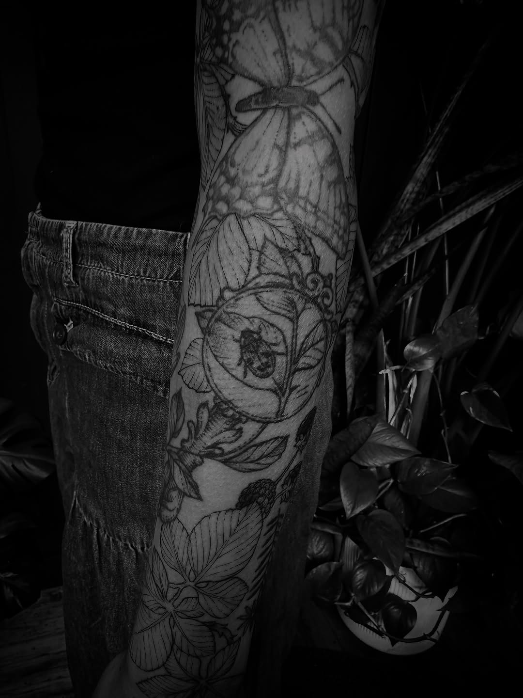 Tattoo by @desireedisarraytattoo — illustrative, black_and_grey
