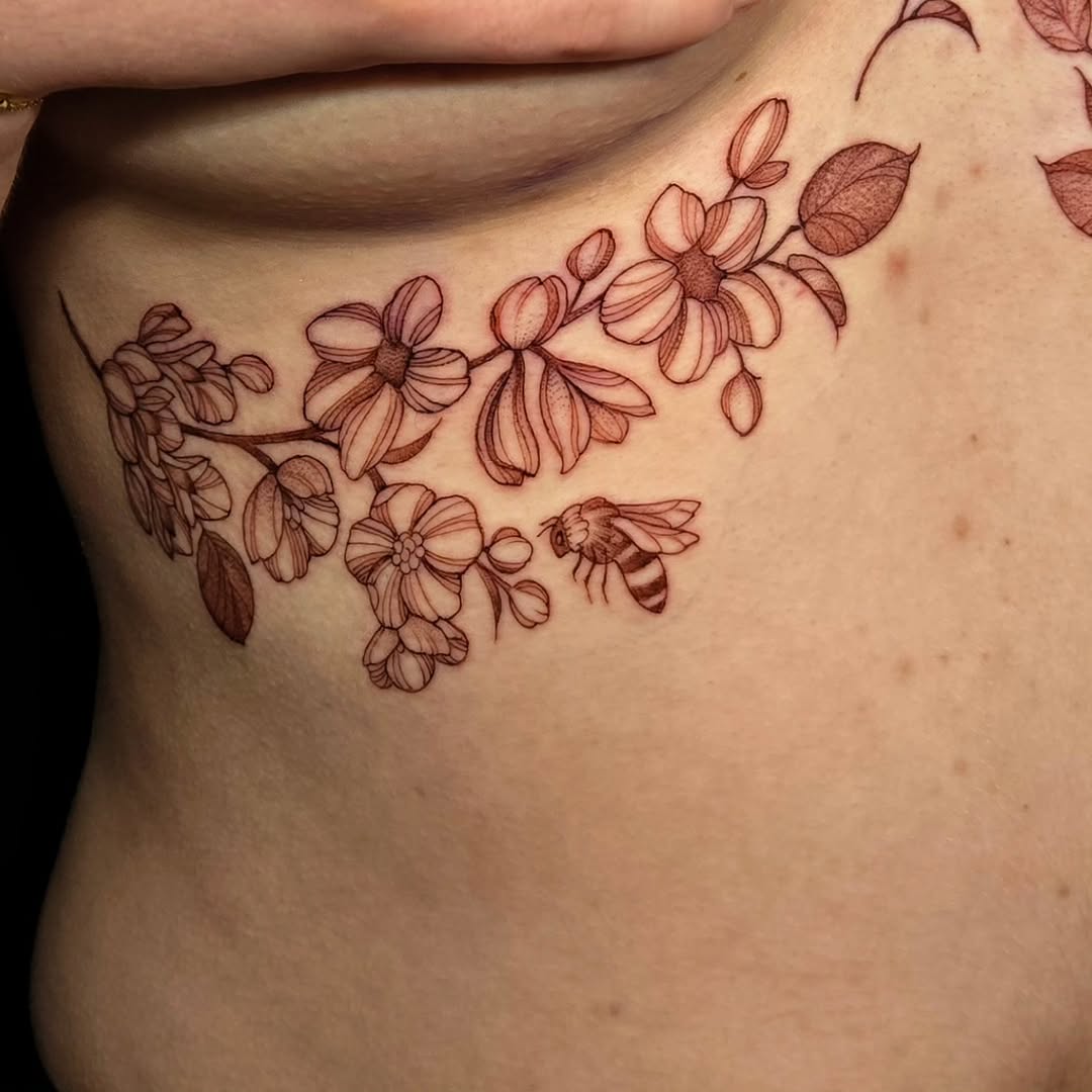Tattoo by @glasswingtattoo โ fine_line, illustrative