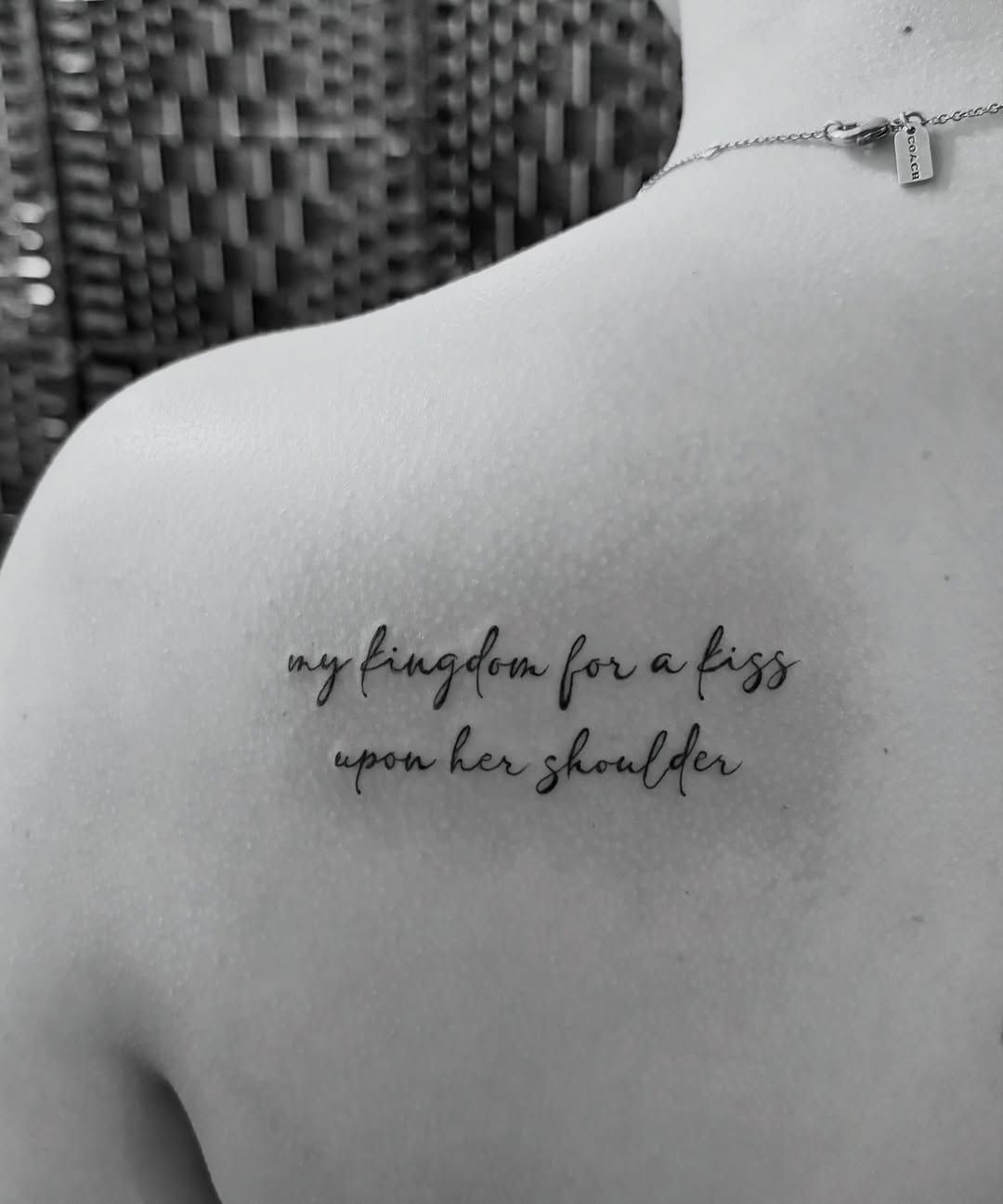 Tattoo by @jenozart — lettering_script, fine_line