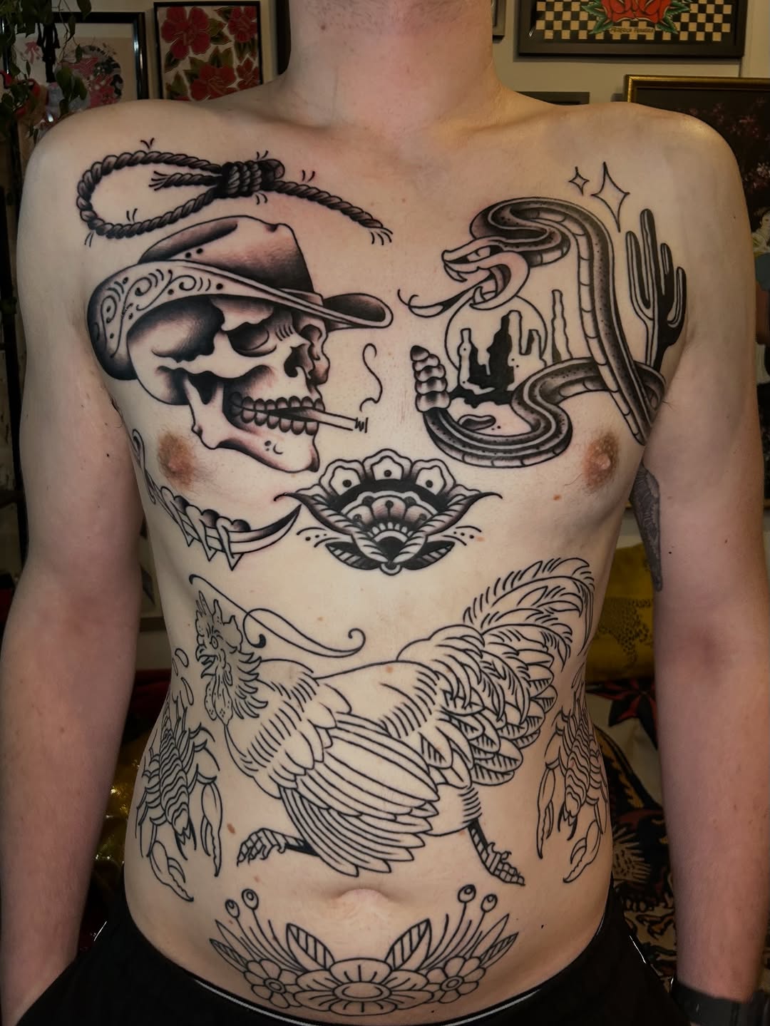 Tattoo by @tattoosbyolivia — american_traditional, illustrative
