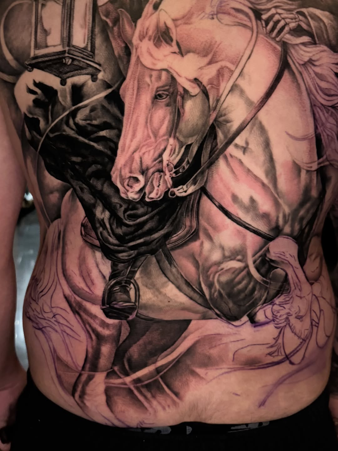 Tattoo by @art.by.saro โ realism, black_and_grey