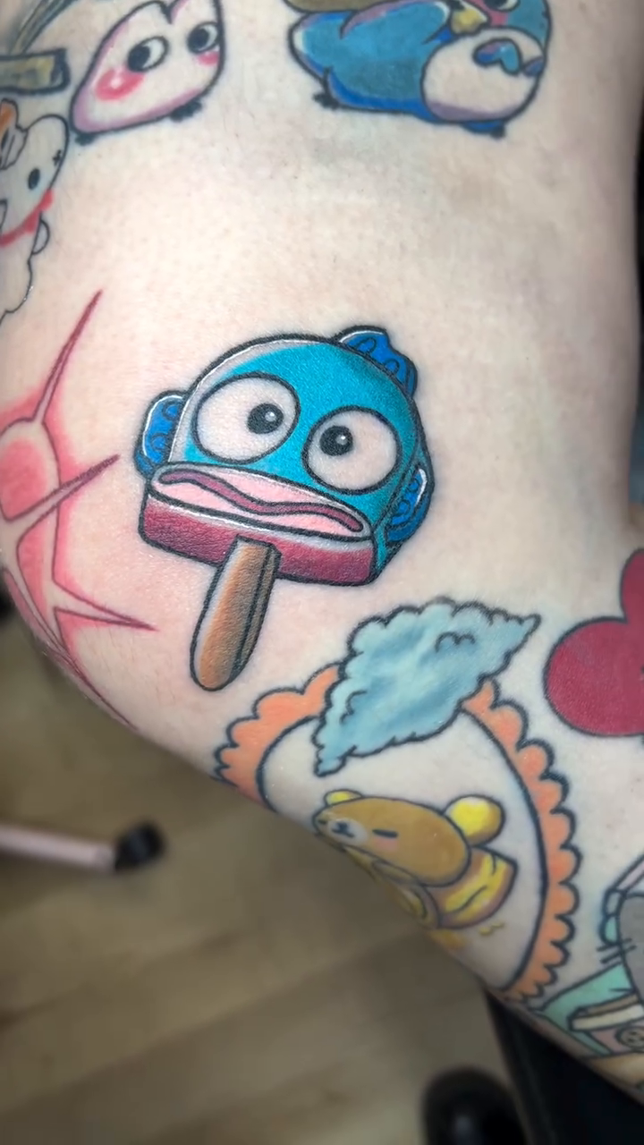 Tattoo by @walrus_milk — new_school