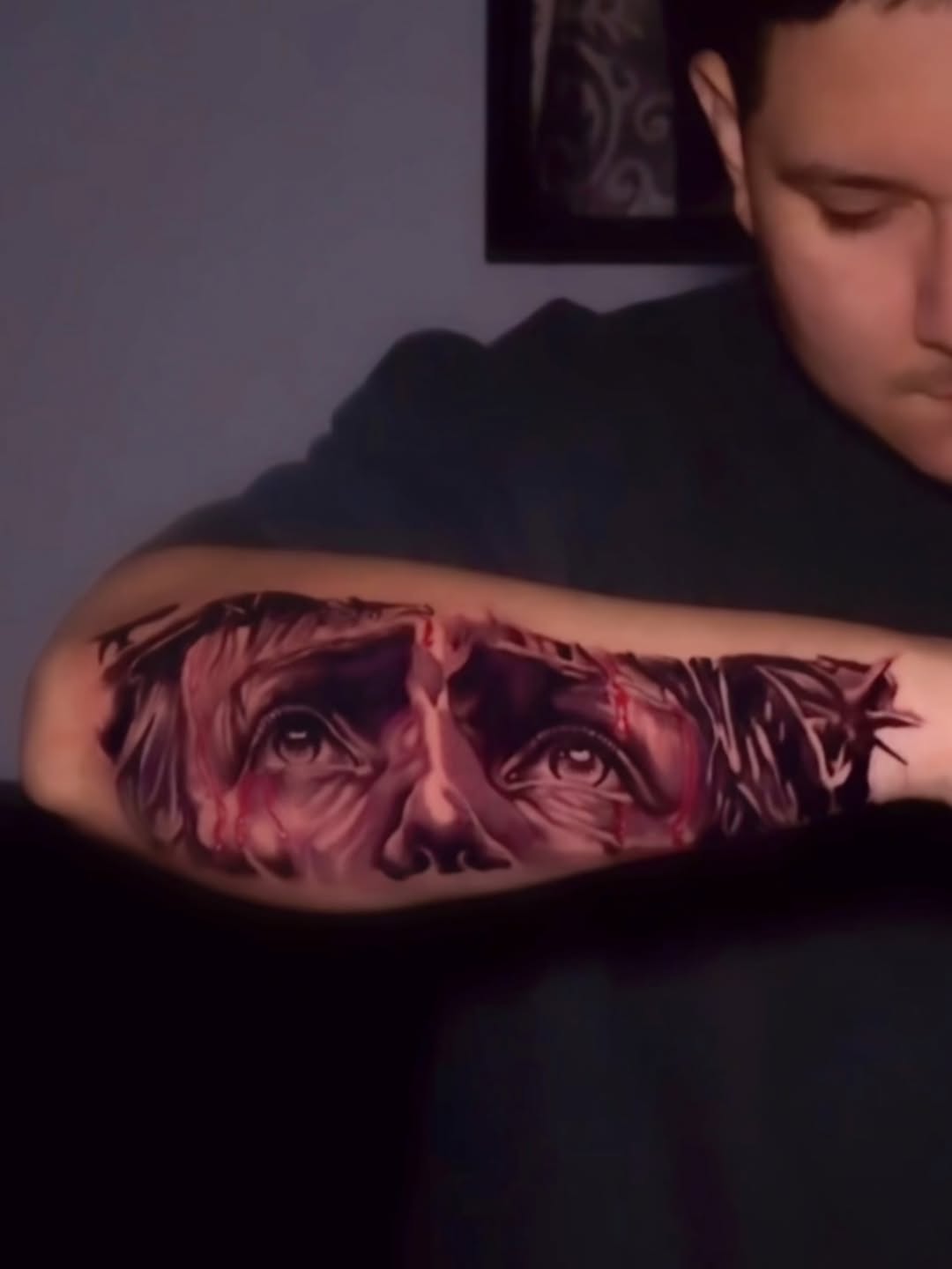 Tattoo by @aztec_tatt — realism, dark_realism
