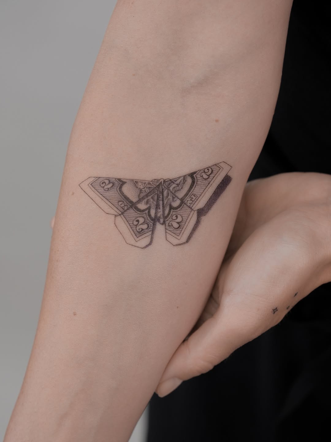 Tattoo by @naughty_rabbit_tattoo — fine_line