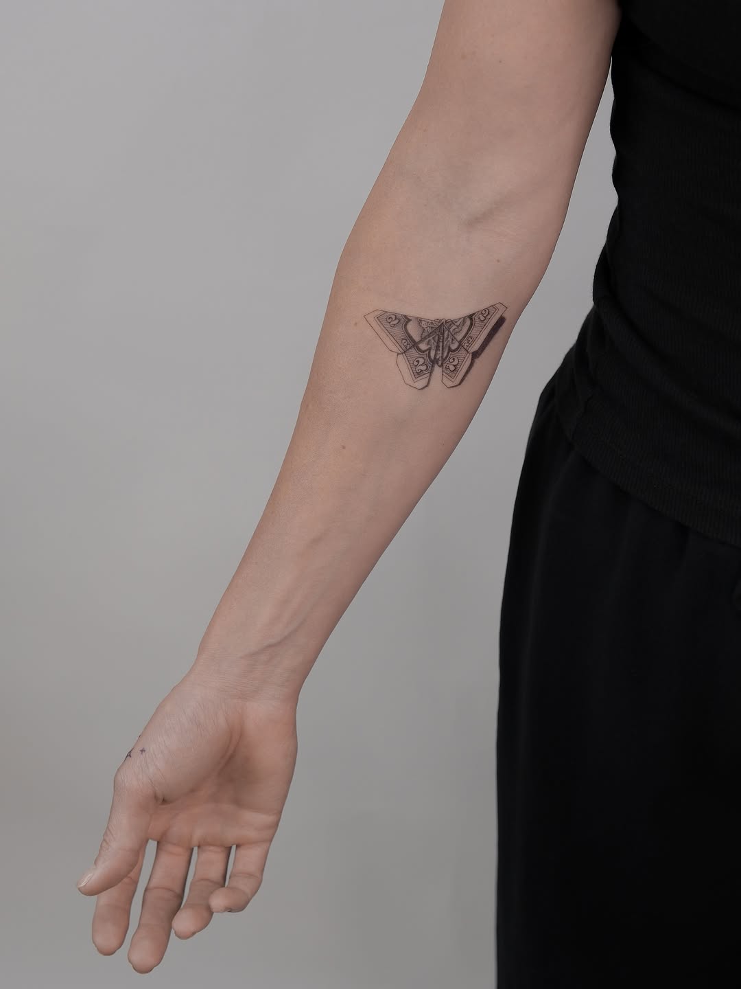 Tattoo by @naughty_rabbit_tattoo — fine_line