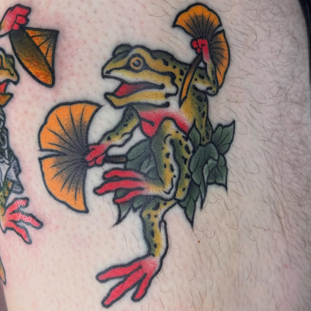 Tattoo by @renedoestattoos — american_traditional, illustrative