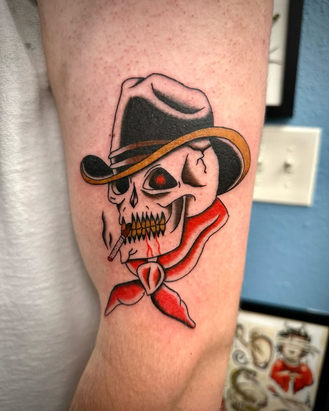 Tattoo by @rorysboring โ american_traditional, illustrative