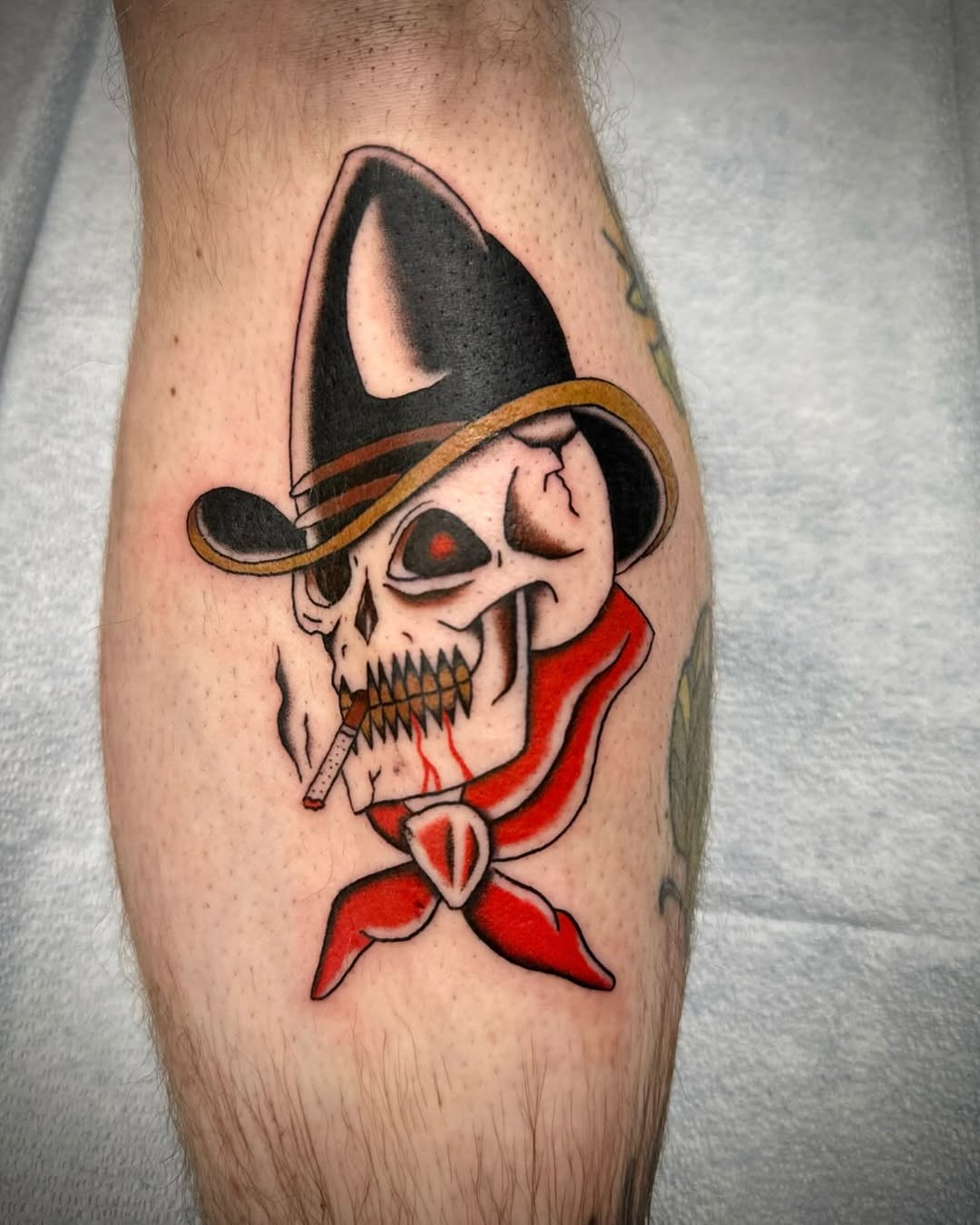 Tattoo by @rorysboring โ american_traditional, illustrative