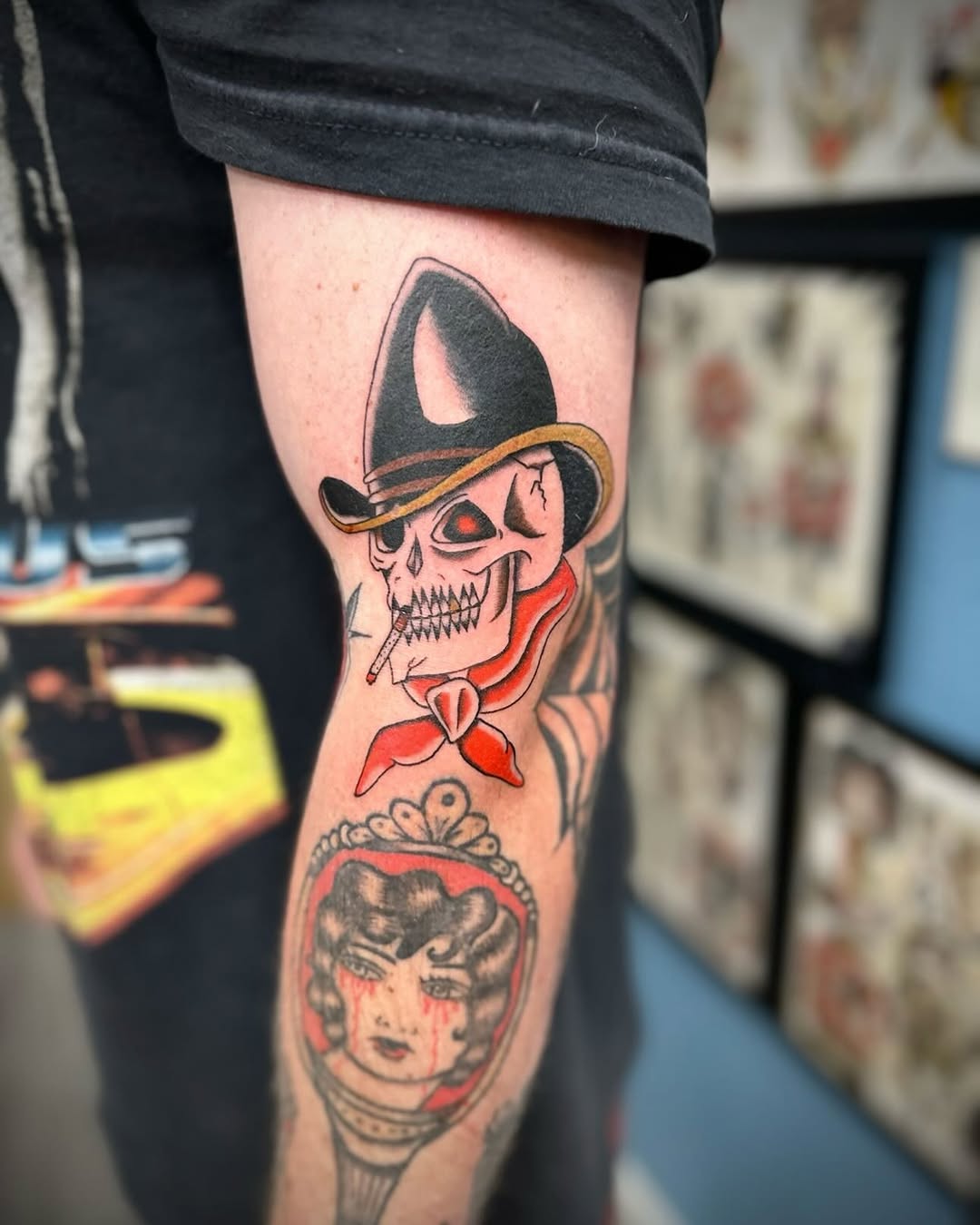 Tattoo by @rorysboring โ american_traditional, illustrative