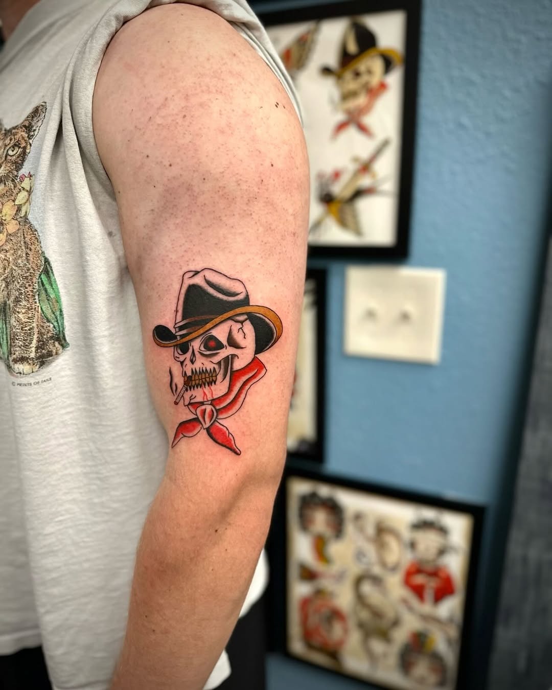 Tattoo by @rorysboring โ american_traditional, illustrative