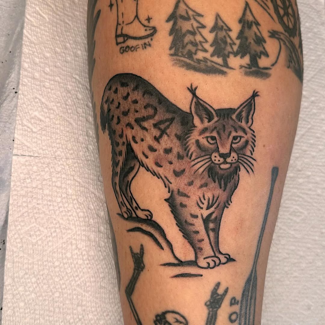 Tattoo by @heiditattoo — american_traditional, black_and_grey