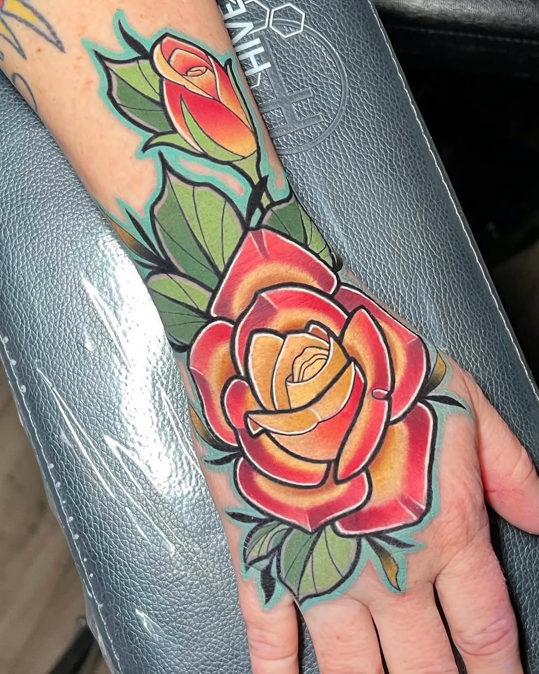Tattoo by @howietattoos β american_traditional