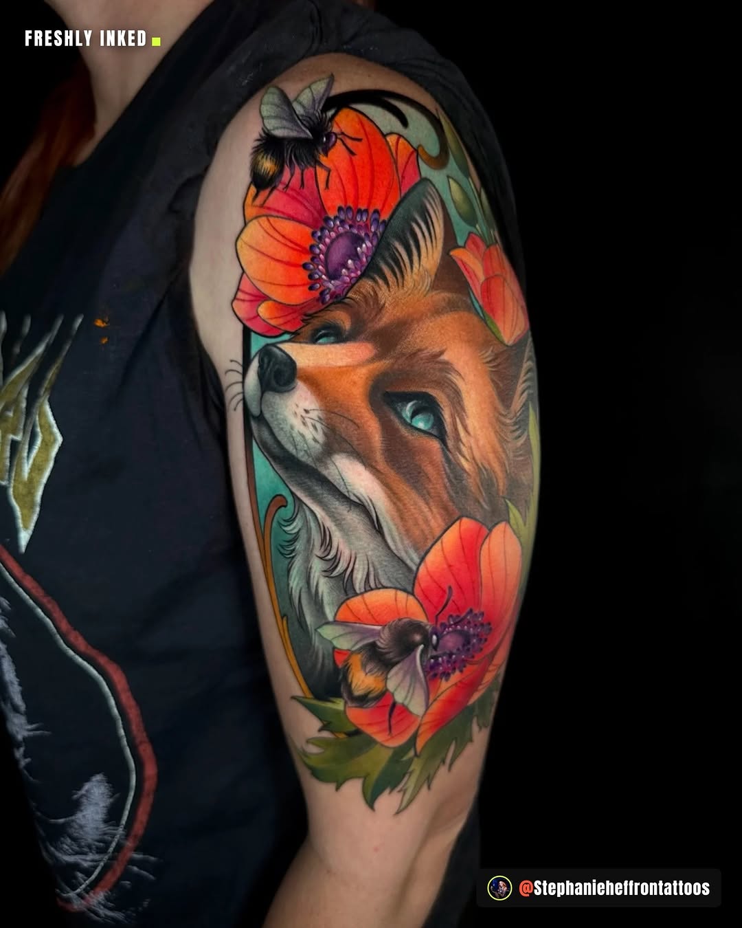 Tattoo by @stephanieheffrontattoos β realism, neo_traditional