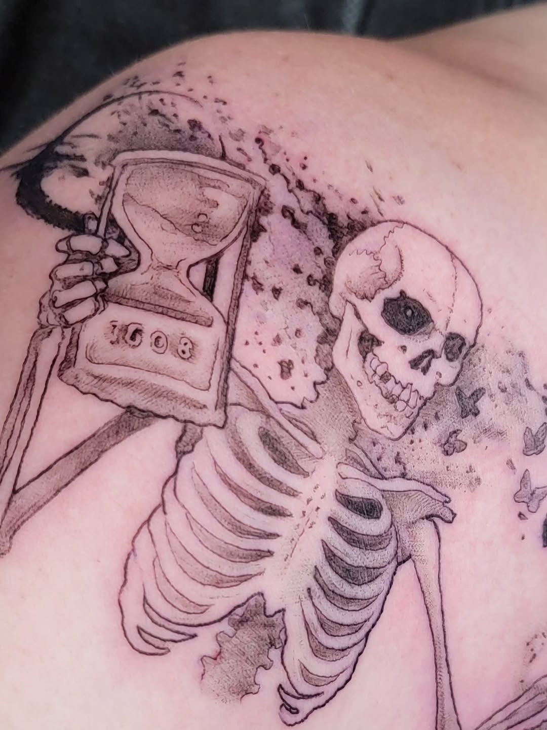 Tattoo by @nana_nathan โ black_and_grey