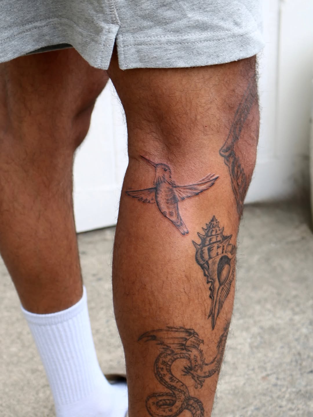 Tattoo by @kingtideink โ black_and_grey