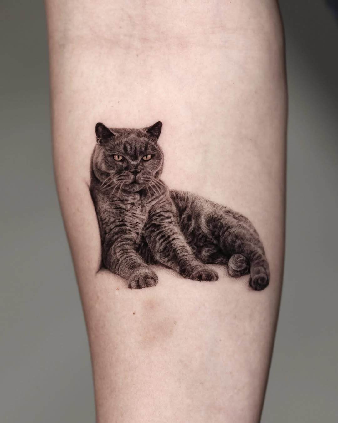 Tattoo by @tattooist_yeono — realism, black_and_grey