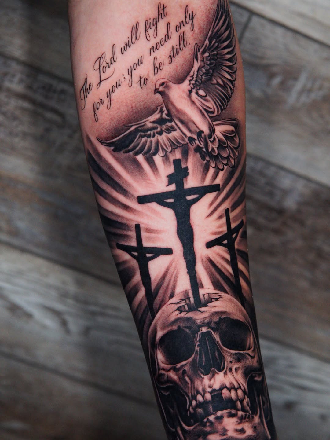 Tattoo by @tattoos.by.cristian — black_and_grey, realism
