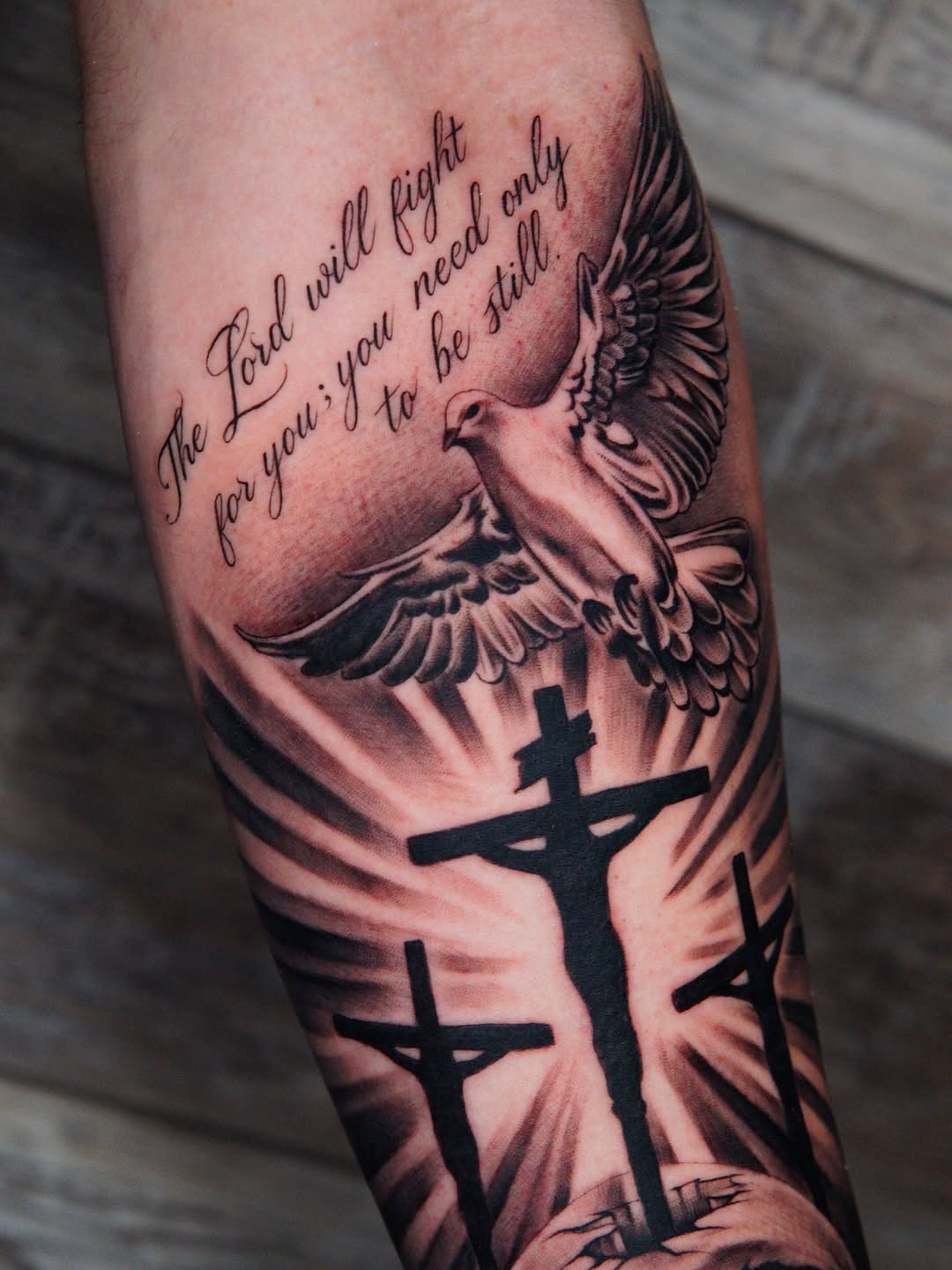 Tattoo by @tattoos.by.cristian — black_and_grey, lettering_script