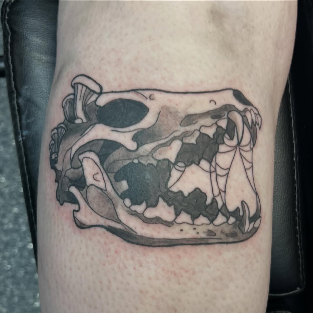 Tattoo by @inkedbybrice — black_and_grey