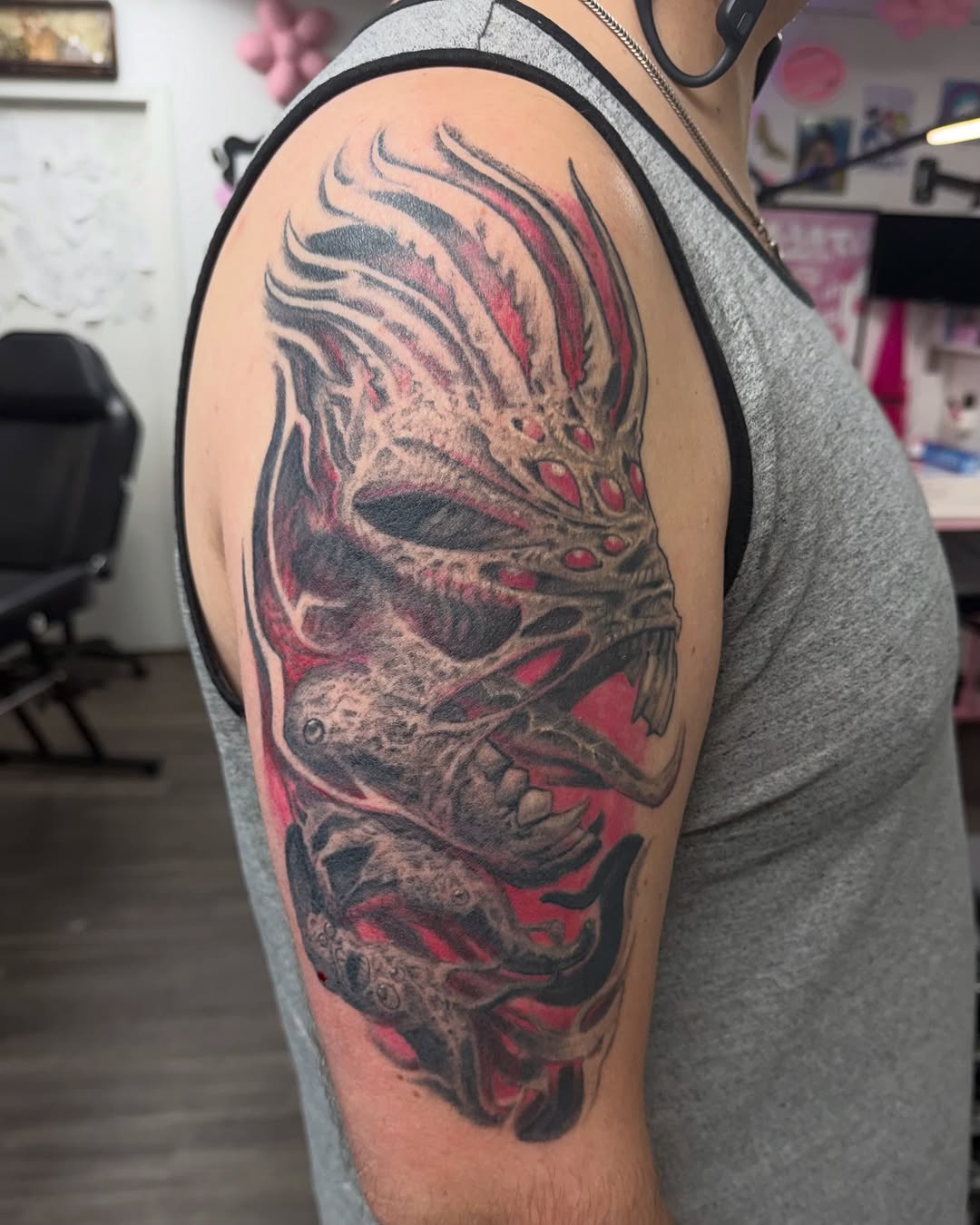 Tattoo by @meagandareink — realism, dark_realism