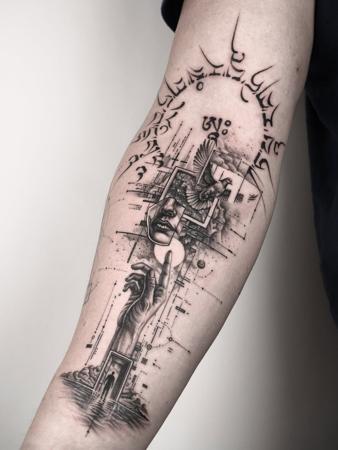 Tattoo by @johny_bozoki — black_and_grey