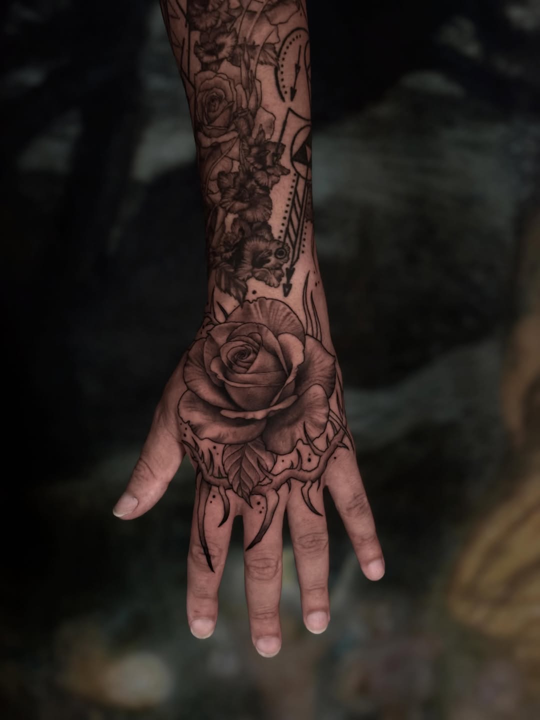 Tattoo by @alora.borealis.art โ realism, black_and_grey