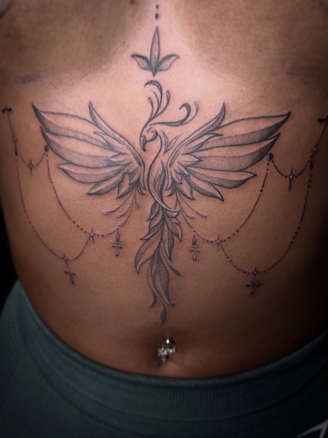 Tattoo by @inkby.lee โ fine_line, black_and_grey