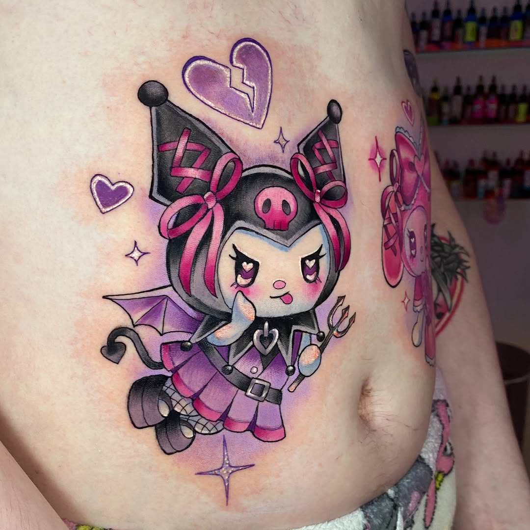 Tattoo by @amyporterart β new_school, anime
